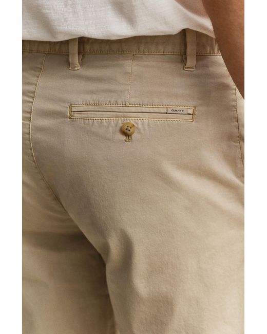 Gant Natural Sunfaded Chino Shorts for men