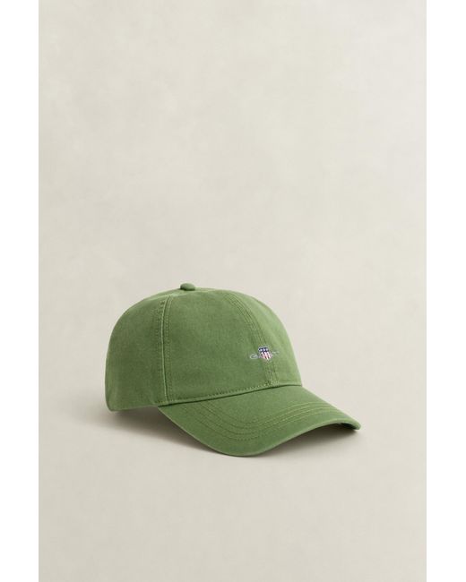 Gant Blue Shield Cotton Twill Cap for men