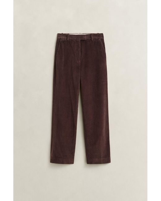 Gant Natural Tailored Corduroy Pants Deep