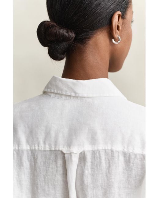 Gant Natural Linen Shirt Dress