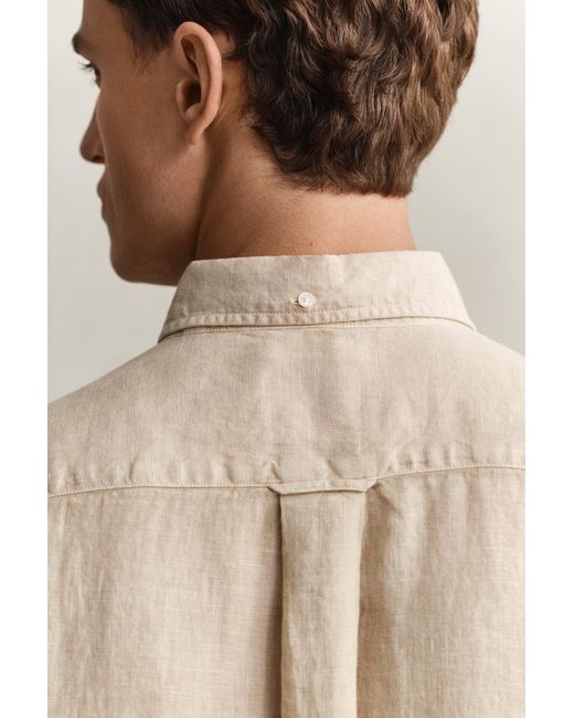 Gant Natural Linen Shirt for men