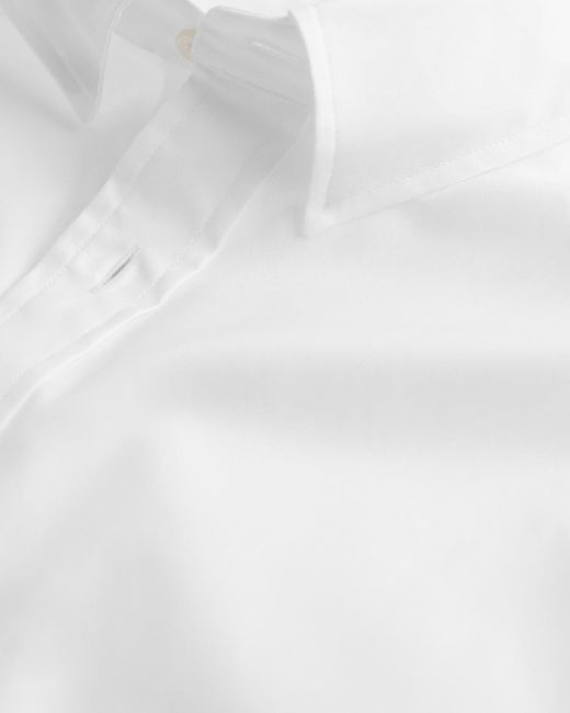 Gant White Regular Fit Pinpoint Oxford Shirt for men