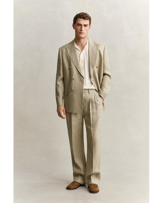 Gant Natural Linen Suit Jacket for men