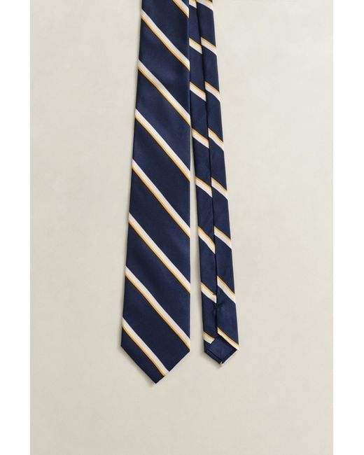 Gant Blue Striped Tie Classic for men