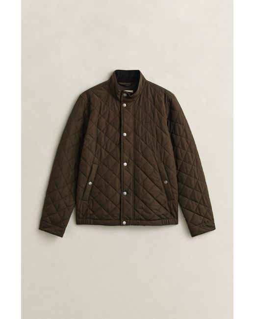 Gant Brown Quilted Jacket for men