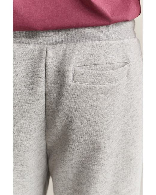 Gant Gray Graphic Sweatpants Melange for men