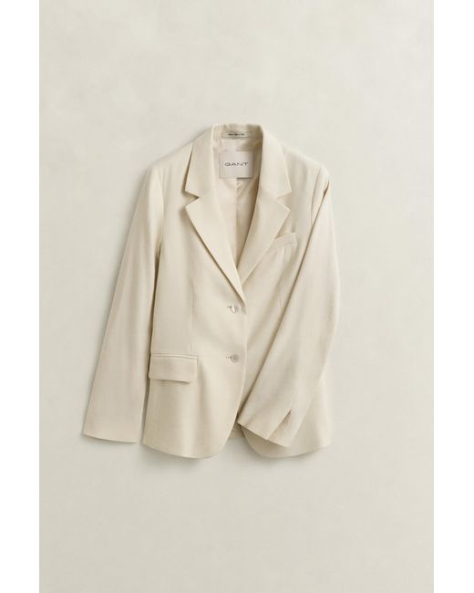 Gant Natural Linen Stretch Blazer