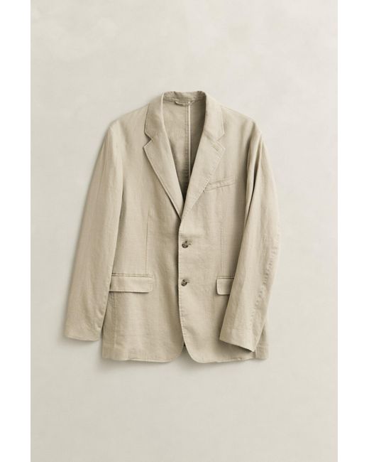 Gant Natural Linen Blazer for men