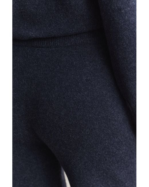 Gant Blue Wool Cashmere Blend Pants Evening
