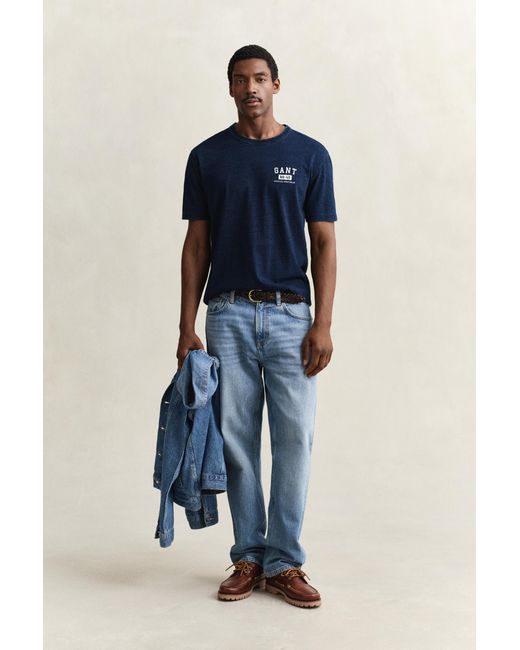 Gant Blue T-Shirt for men