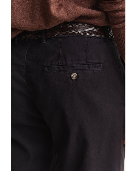 Gant Natural Linen Blend Chinos for men