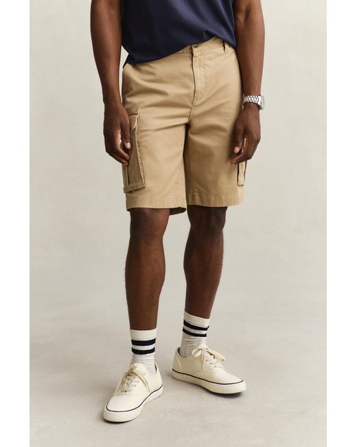 Gant Blue Classic Cargo Shorts Dark for men