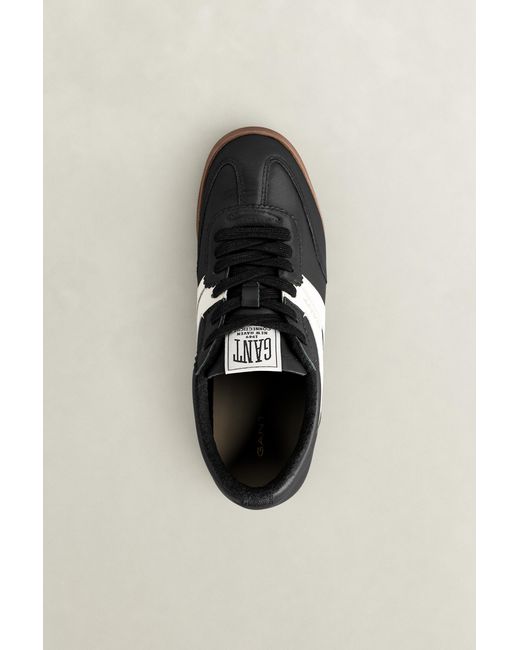 Gant Black Beylana Leather Sneakers