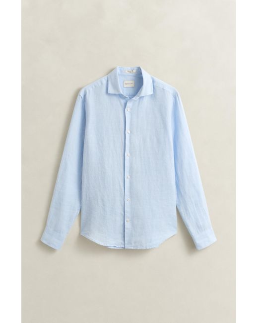 Gant White Linen Shirt for men