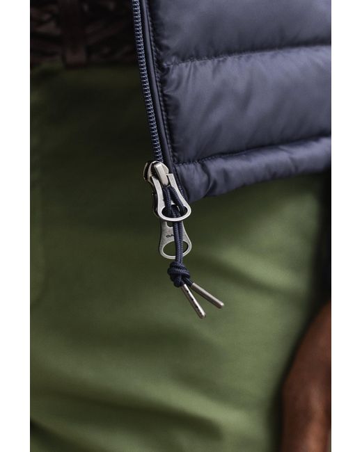 Gant Blue Hybrid Jacket Evening for men