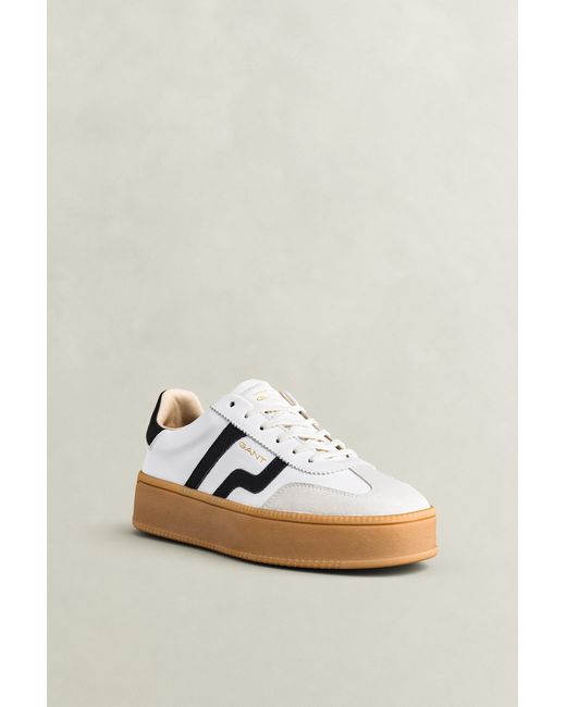 Gant Metallic Cuzmani Leather Sneakers