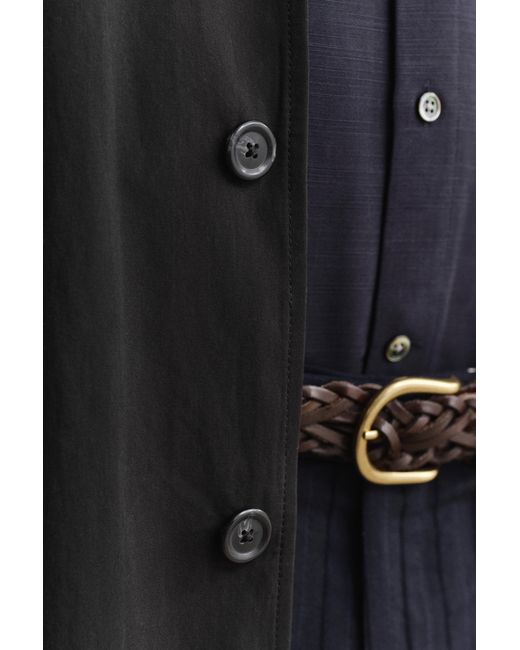 Gant Blue Cotton Coat for men