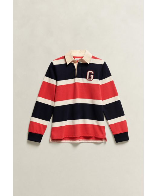Gant Red Teens Teen Boys Collegiate Rugger Evening for men