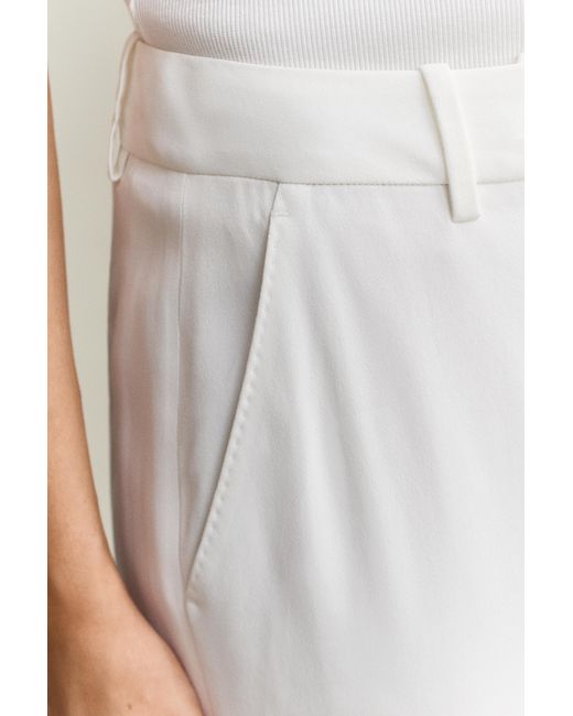 Gant Natural Tailored Crepe Pants