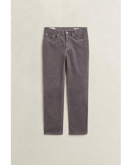 Gant Gray Corduroy Jeans for men
