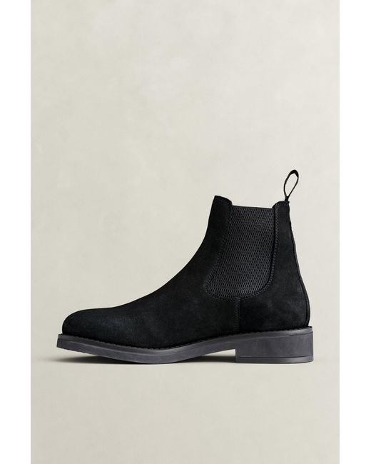 Gant Black Prepdale Suede Chelsea Boots for men