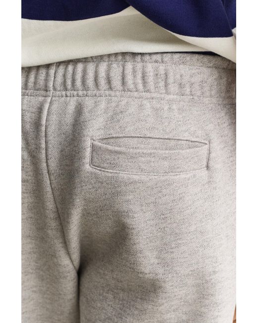 Gant Gray X Yale Sweatpants Melange for men