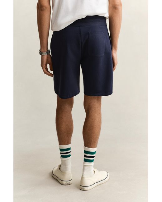 Gant Natural Shield Sweat Shorts Evening for men