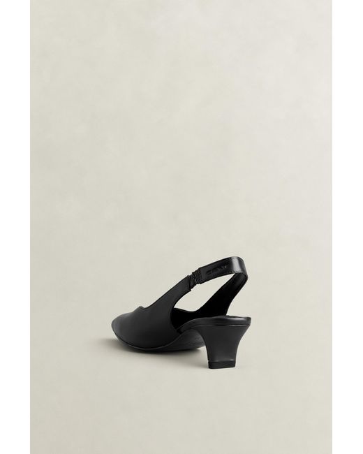 Gant Black Tillbye Leather Heels