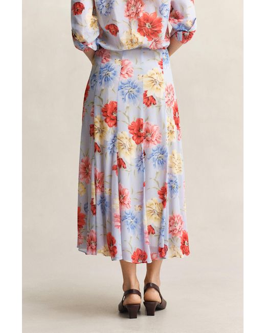 Gant Pink Floral Skirt