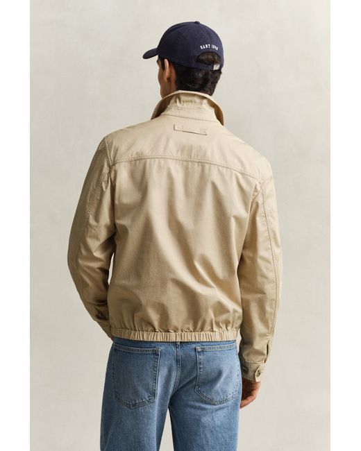 Gant Natural Cotton Windcheater Jacket for men