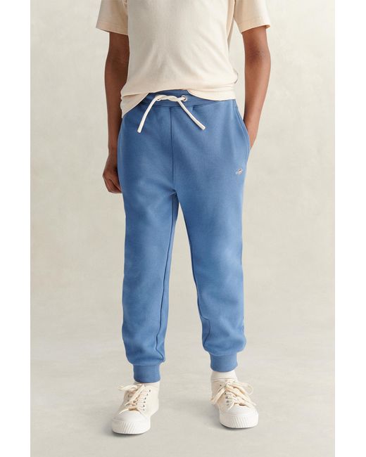 Gant Blue Teens Teen Boys Shield Sweatpants Salty Sea for men