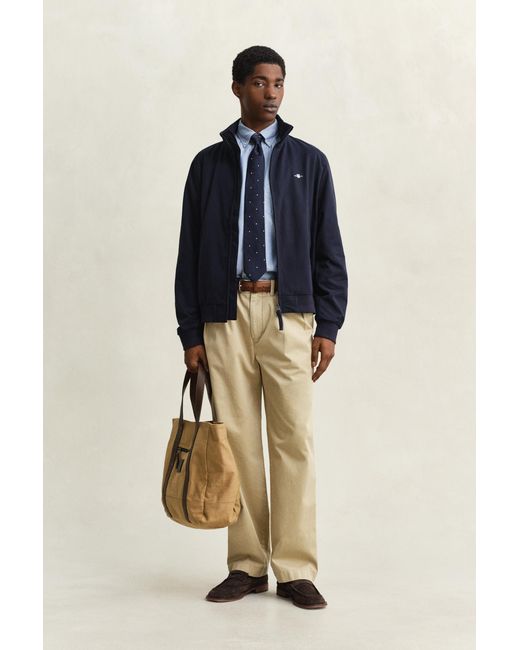 Gant Blue Lightweight Hampshire Jacket Evening for men