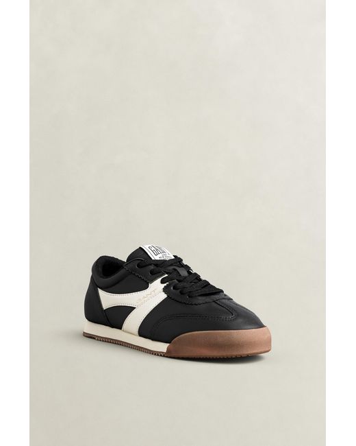 Gant Black Beylana Leather Sneakers