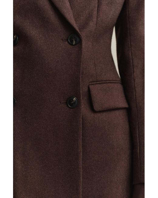Gant Brown Flannel Blazer Deep