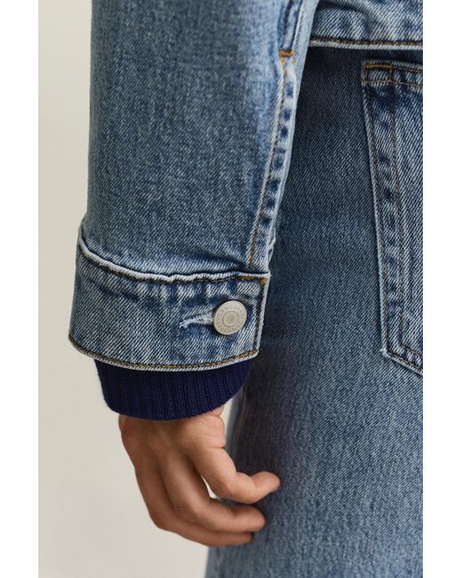 Gant Blue Denim Trucker Jacket