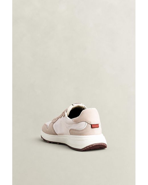 Gant Natural Beywin Suede Nylon Sneakers Light
