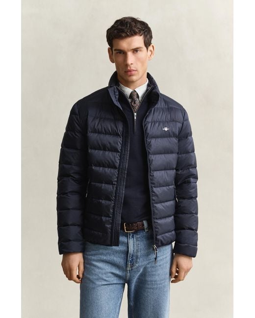 Gant Blue Light Down Jacket Evening for men