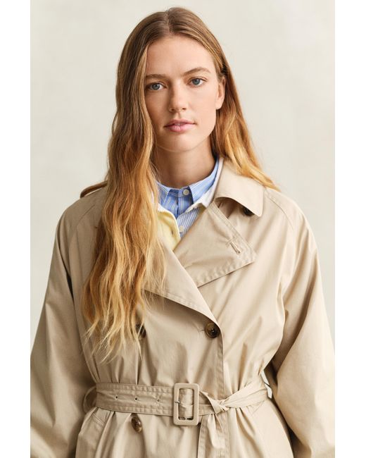 Gant Natural Light Trench Coat