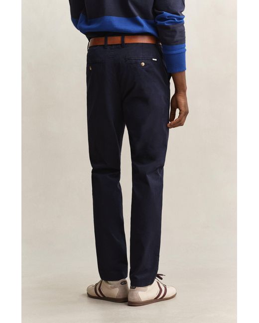 Gant Pink Slim Fit Classic Chinos Evening for men