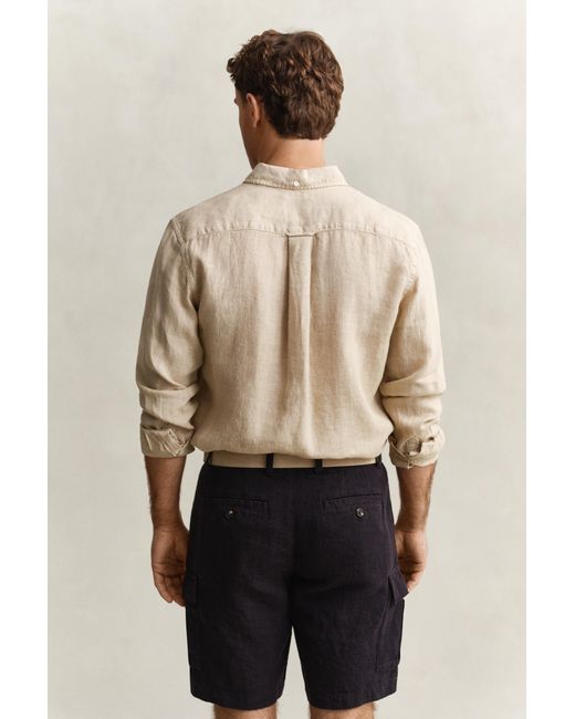 Gant Natural Linen Shirt for men