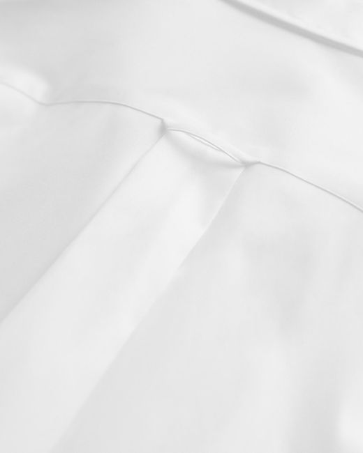 Gant White Regular Fit Pinpoint Oxford Shirt for men