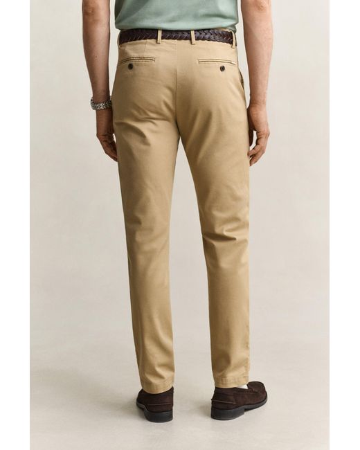 Gant Natural Slim Fit Smart Chinos Dark for men