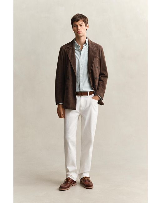 Gant Multicolor Banker Stripe Classic Oxford Shirt for men