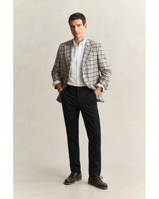Gant Natural Slim Fit Smart Chinos for men