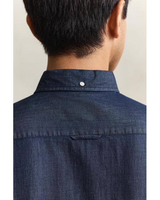 Gant Blue Slim Fit Shirt for men