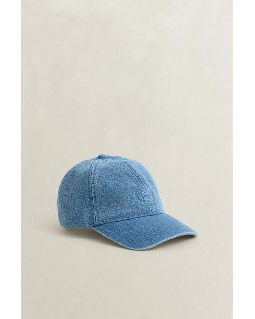 Gant Blue Denim Cap for men