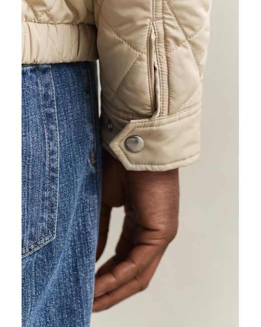 Gant Blue Quilted Windcheater for men