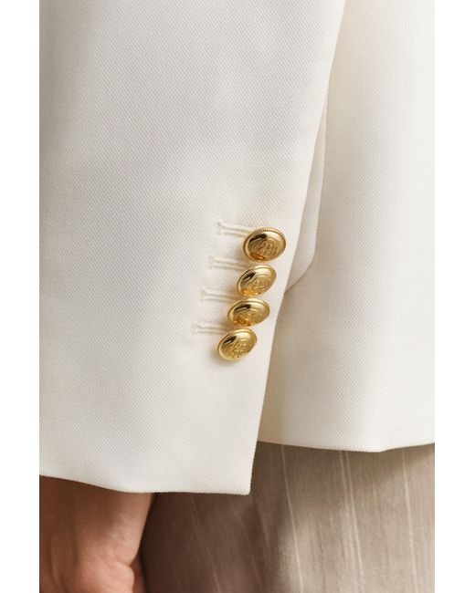Gant Natural Club Blazer Cream