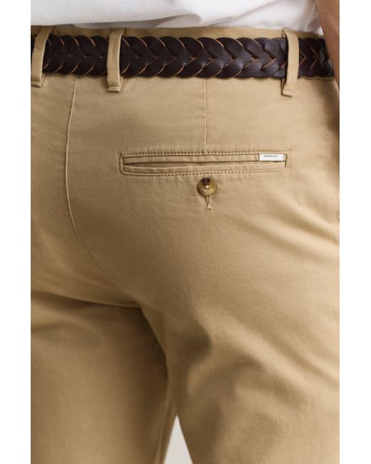 Gant Natural Slim Fit Classic Chinos Dark for men