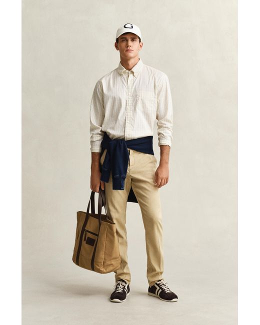 Gant Natural Linen Blend Chinos for men
